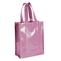 Pink Laminated Fiesta Tote Thumb