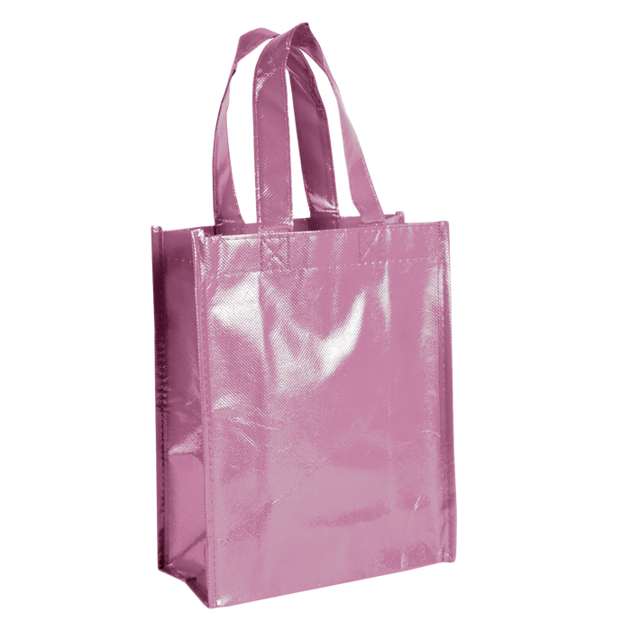 Pink Laminated Fiesta Tote