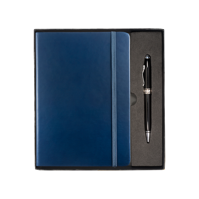 Navy Blue Tuscany™ Journal and Stylus Pen Gift Set