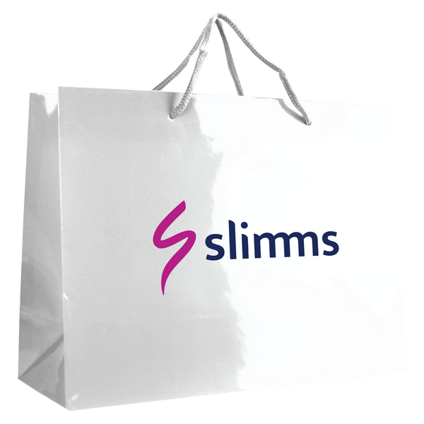 matte & glossy shoppers,  paper bags, 