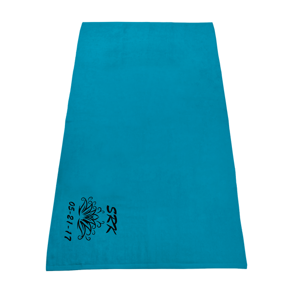 imprinted beach towels,  color beach towels, 