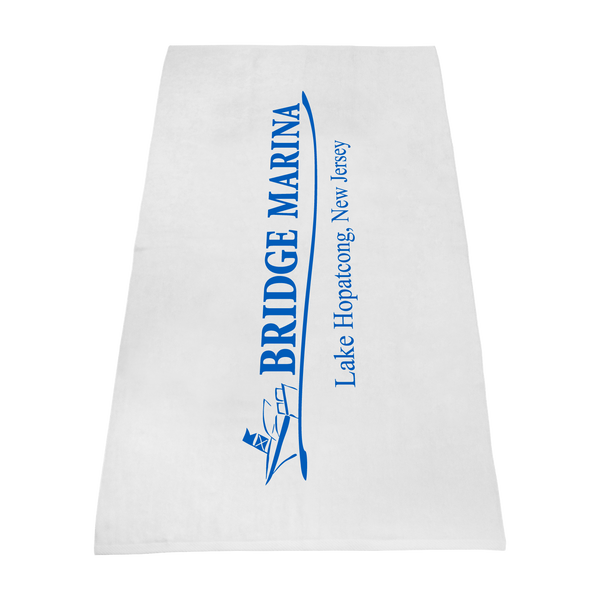 imprinted beach towels,  white beach towels, 