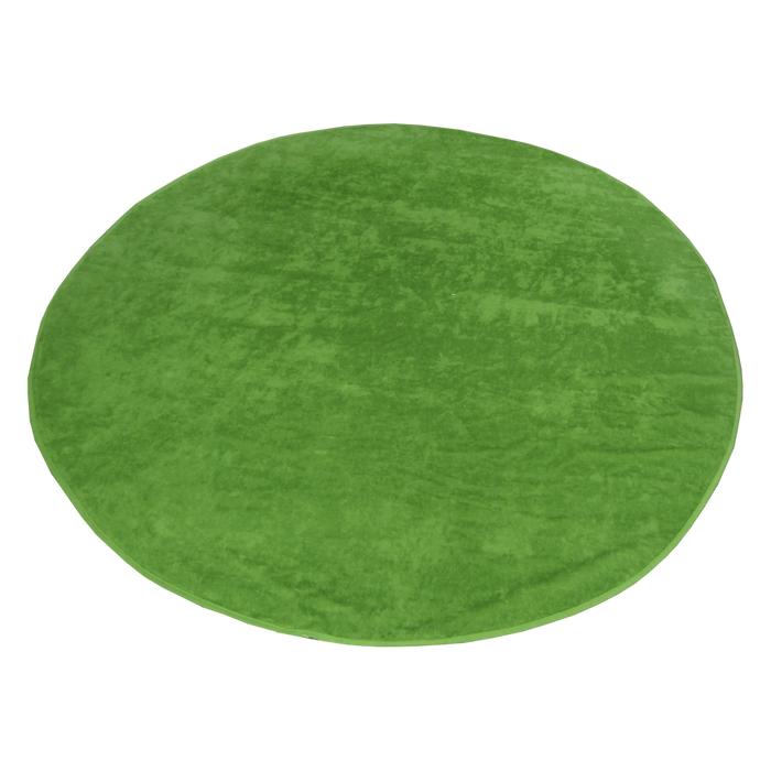 Lime Green Classic Color Round Beach Towel