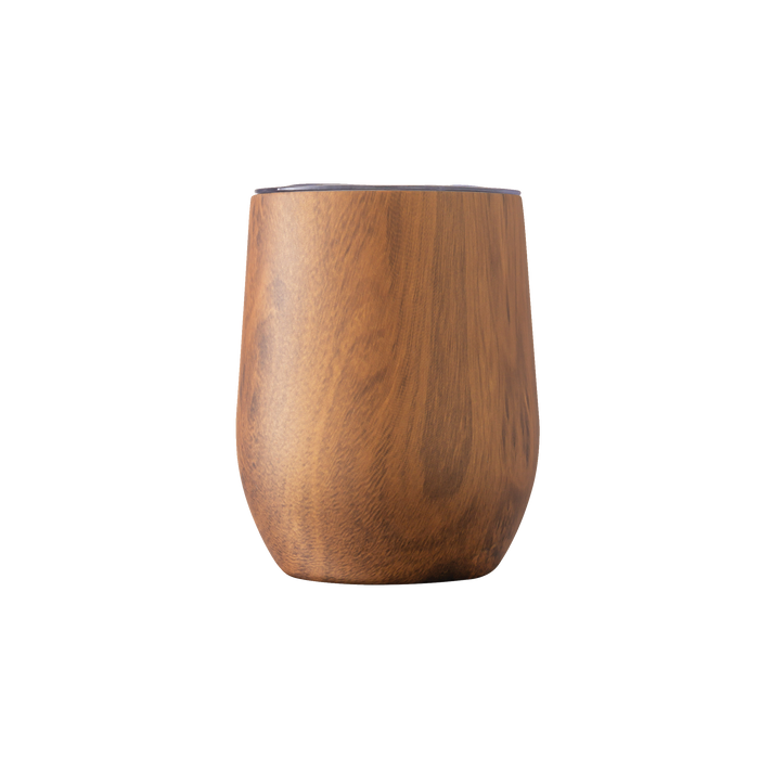 Walnut Cambium Wood Grain Stemless Cup