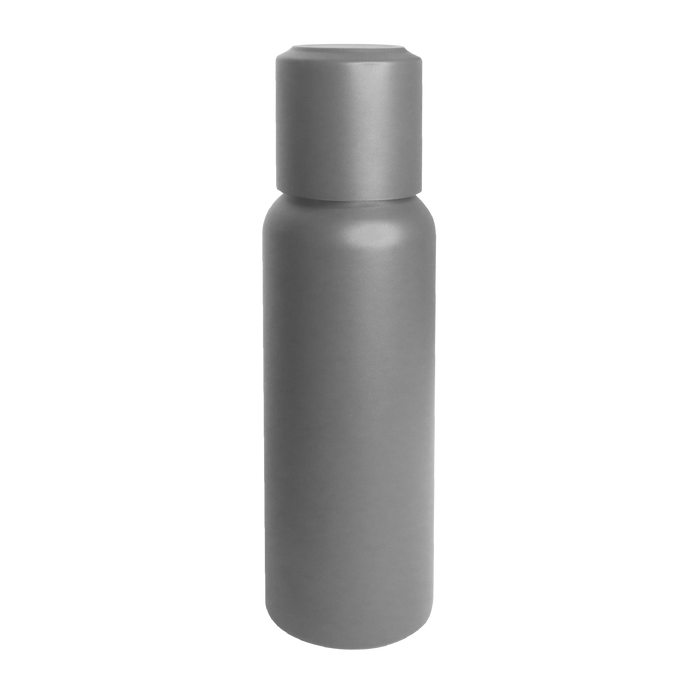 Matte Grey Stainless Steel Insulated Thermos with Cup