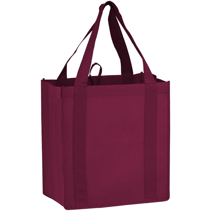 Burgundy Little Storm Grocery Bag