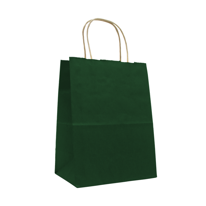 Forest Green Extra Small Matte Color Kraft Bag