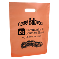  Orange Frosted Trick-or-Treat Bag   Thumb
