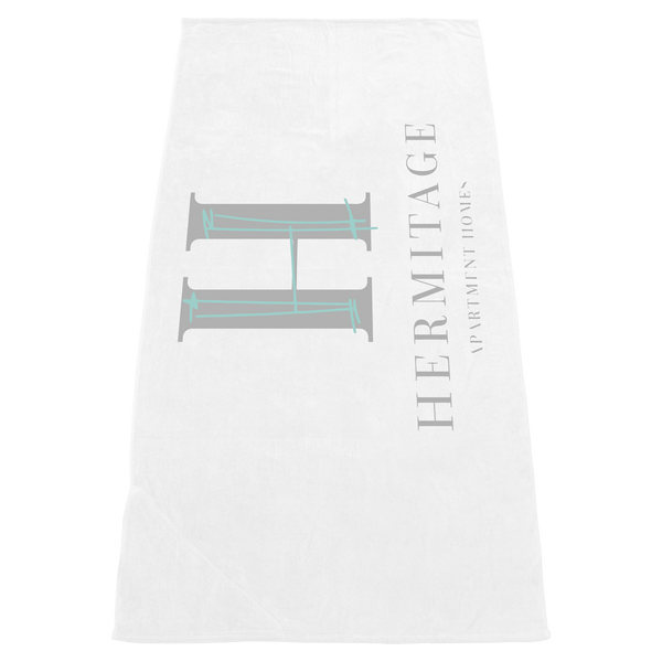 imprinted beach towels,  embroidered beach towels,  white beach towels, 