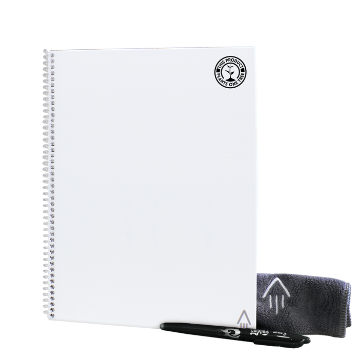 White #OneTreePlanted Rocketbook Core Letter (Everlast)