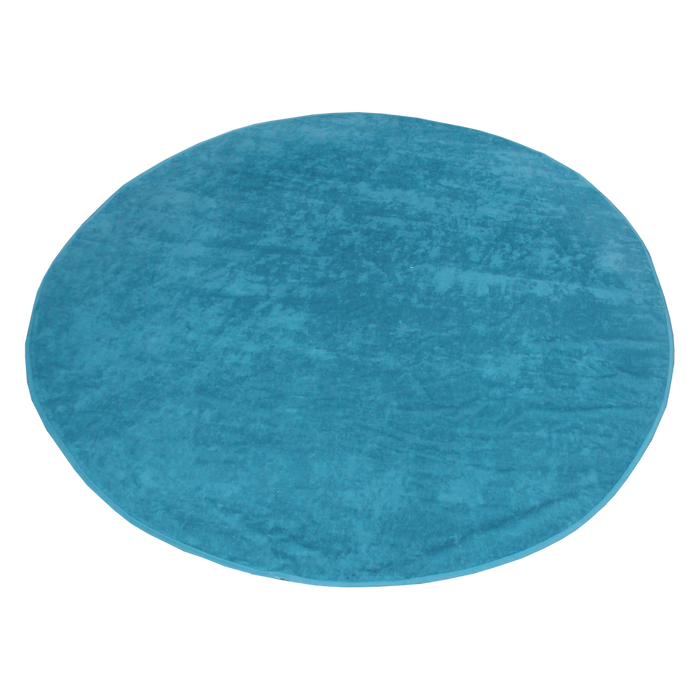 Turquoise Classic Color Round Beach Towel