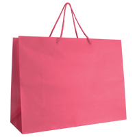 Pink Large Matte Shopper Bag Thumb