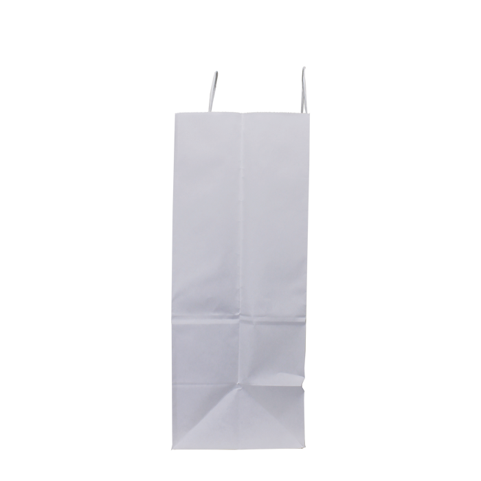  Large White Paper Shopper Bag