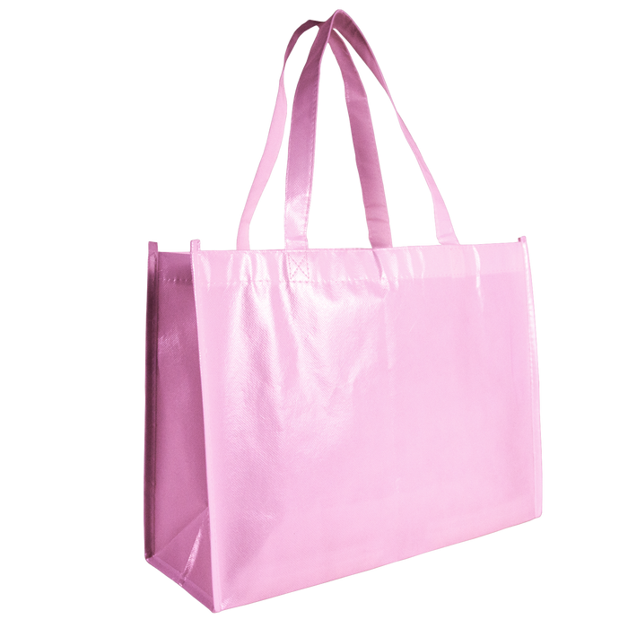 Pink Laminated Convention Tote