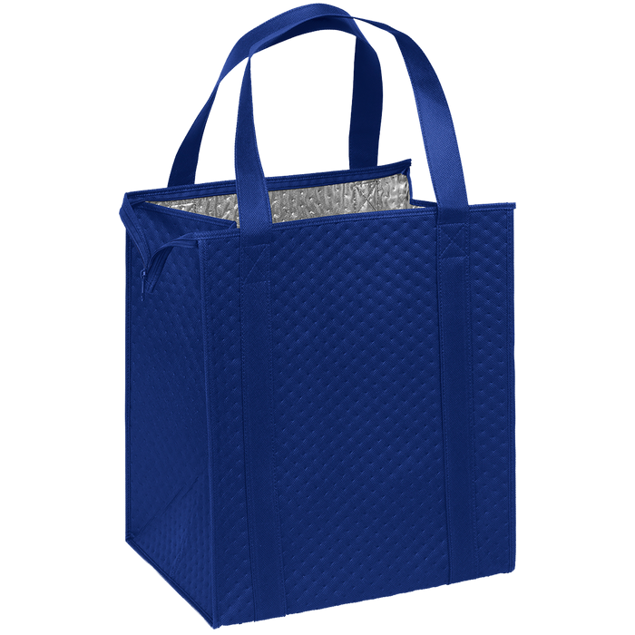 Royal Blue Large Insulated Tote