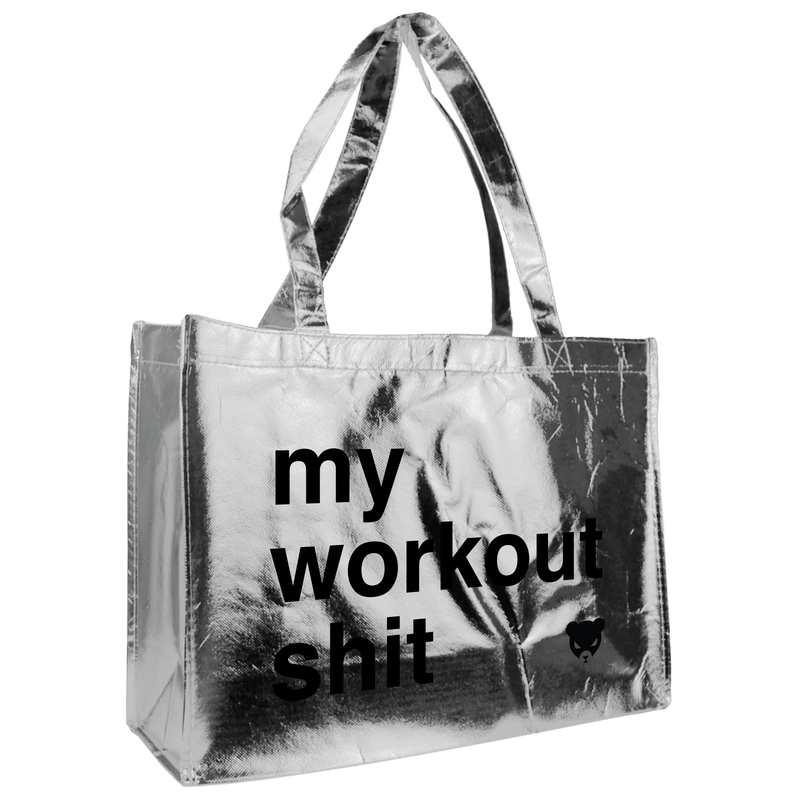 Quiana Richardson / Metallic Convention Tote / Laminated Bags