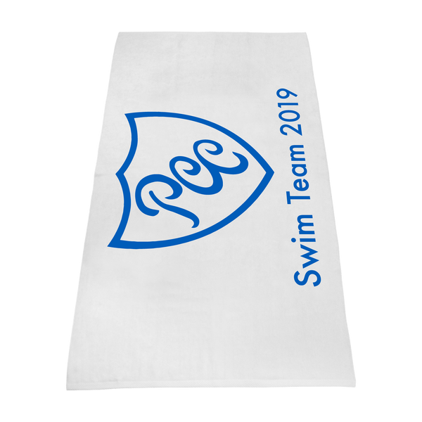 imprinted beach towels,  white beach towels, 