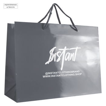 matte & glossy shoppers,  paper bags, 