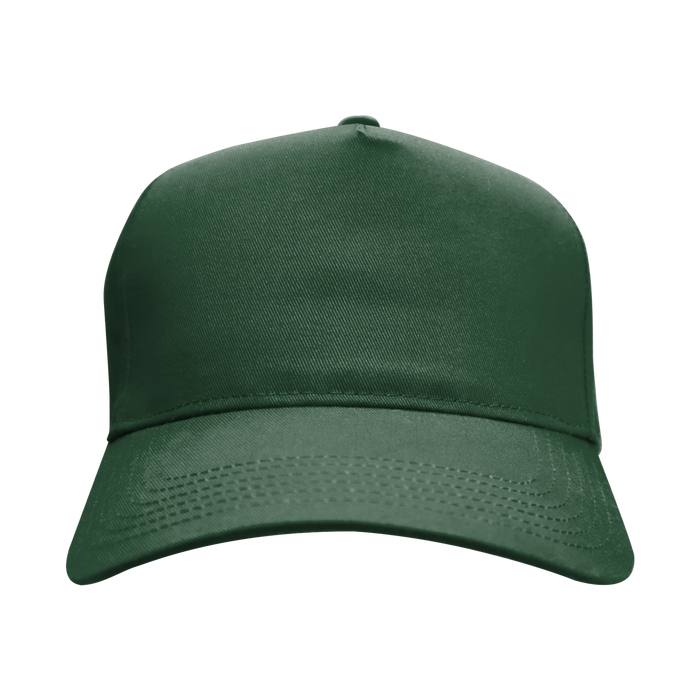 Dark Green Otto Cotton Twill Baseball Cap