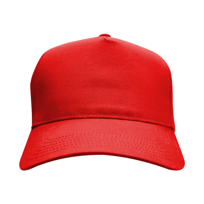 Red Otto Cotton Twill Baseball Cap