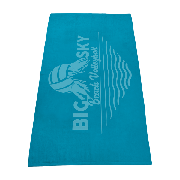 best selling towels,  color beach towels,  silkscreen imprint, 