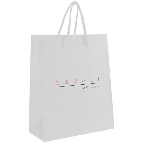 matte & glossy shoppers,  paper bags,  breast cancer awareness bags,  best selling bags, 