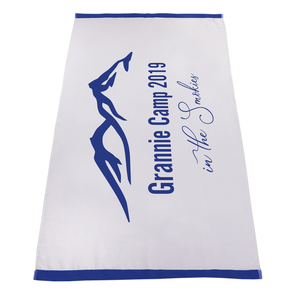 imprinted beach towels,  embroidered beach towels,  white beach towels, 