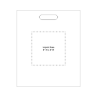  Medium Frosted Die Cut Bag Thumb