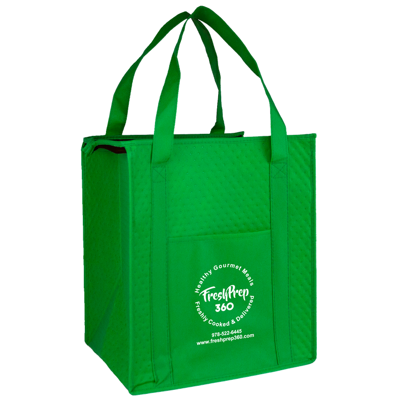 FreshPrep360 / Insulated Tote with Pocket / Insulated Totes