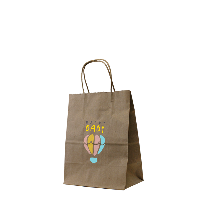  Extra Small Kraft Paper Shopper Bag