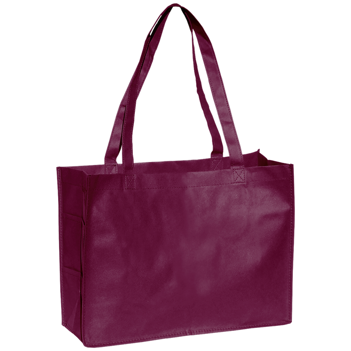 Burgundy Convention Tote