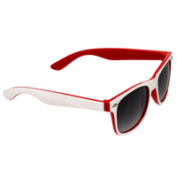 White/Red Daytona Sunglasses Thumb