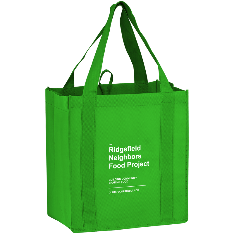 Ridgefield Food Project / Little Storm Grocery Bag / Reusable Grocery Bags