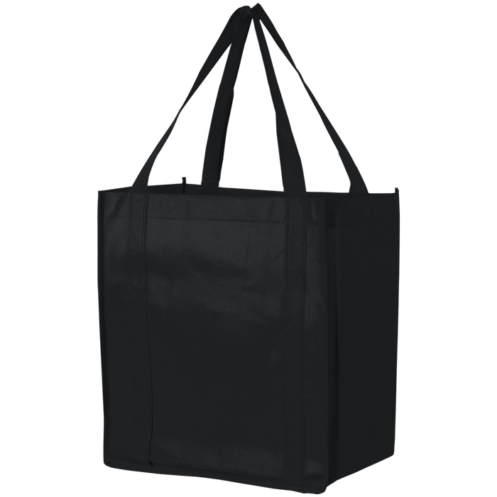 Black Thrifty Grocery Tote