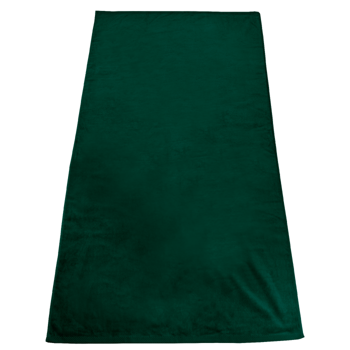 Forest Green Gypsea Color Beach Towel