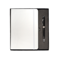 White Tuscany™ Journal and Stylus Pen Gift Set Thumb