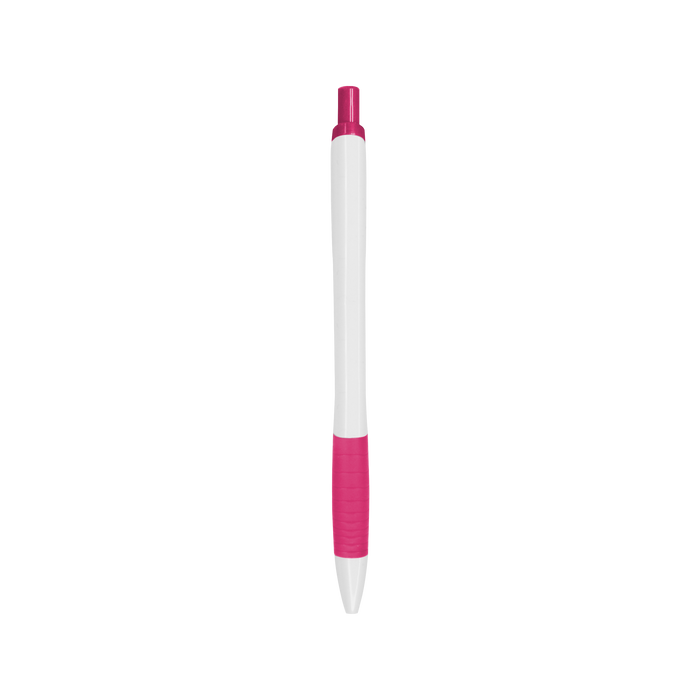 Pink with Black Ink Soft Grip Pen