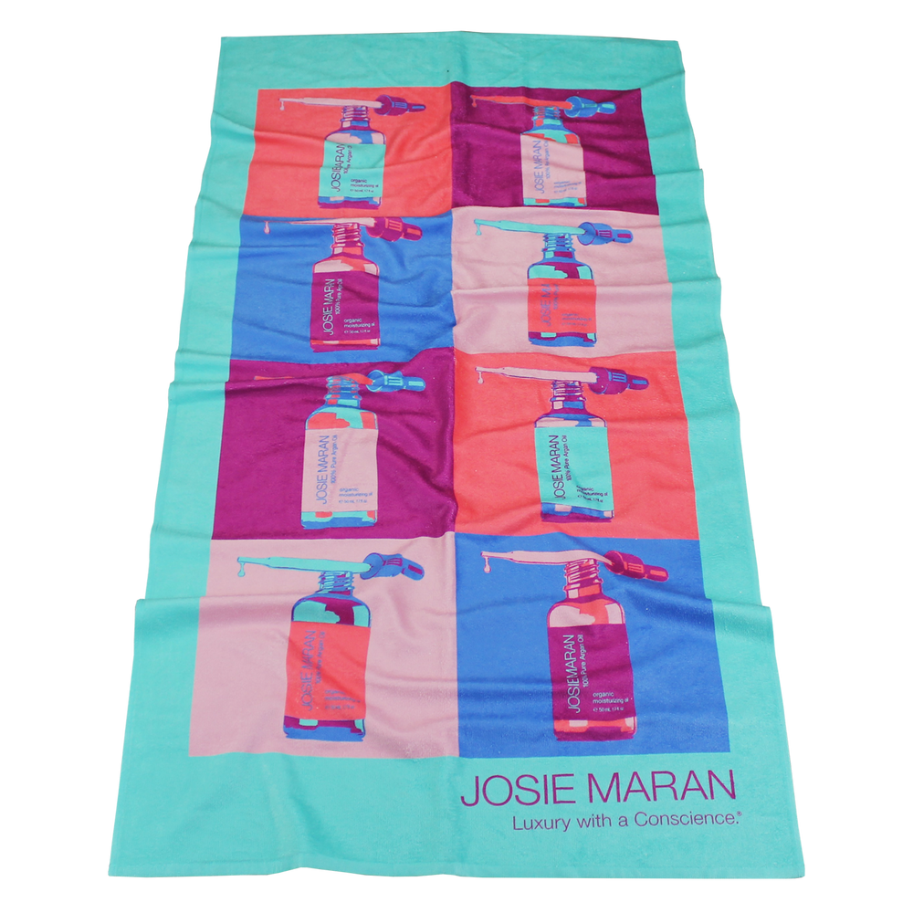 Printed beach hot sale towels