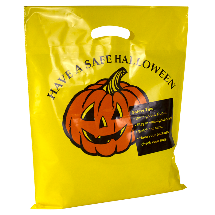  Yellow Pumpkin Halloween Bag