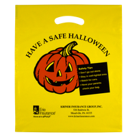 Yellow Yellow Pumpkin Halloween Bag Thumb