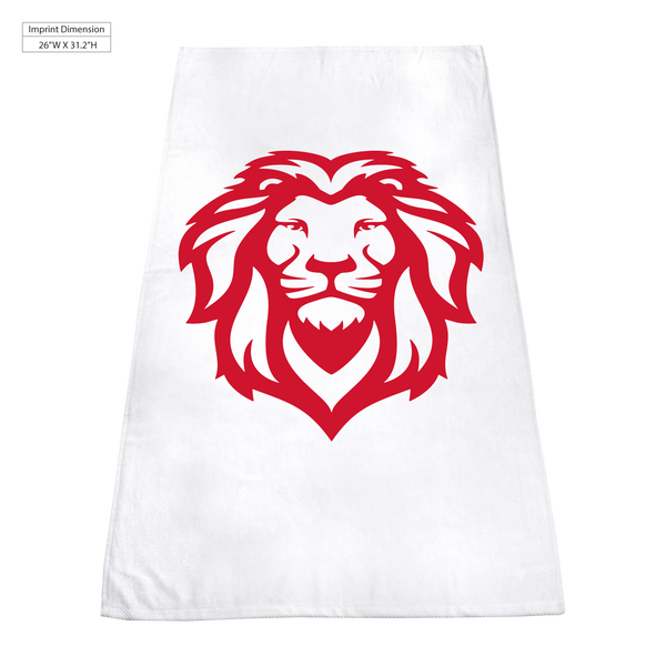 embroidery,  silkscreen imprint,  white beach towels,  best selling towels, 