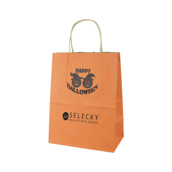 Kraft Paper Pumpkin Bag