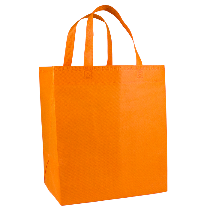 Orange American Made Grocery Bag