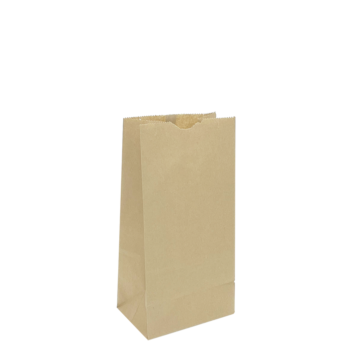 Natural Medium Natural Kraft Popcorn Bag