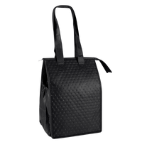 Black Snack Pack Insulated Cooler Tote Thumb