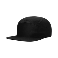 Black 5-panel Cap Thumb