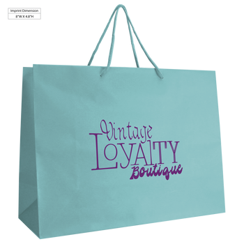breast cancer awareness bags,  matte & glossy shoppers,  paper bags, 