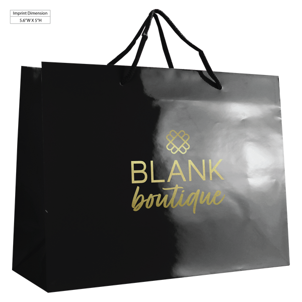 matte & glossy shoppers,  paper bags, 