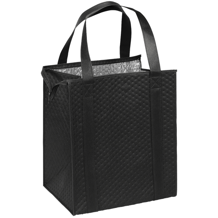 Black Large Insulated Tote