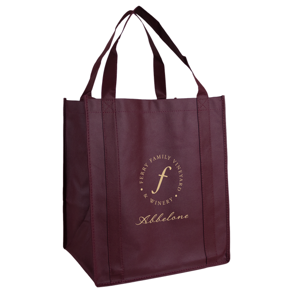 reusable grocery bags,  wine totes, 